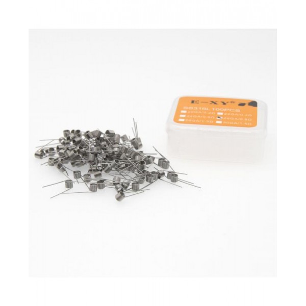 100PCS SS316L Pre-Built Coils